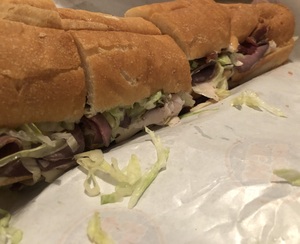 65 Portabella Chicken Cheese Steak - Hot Subs - Jersey Mike's Subs